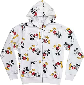 Amazon.com: Disney Mickey Mouse Around Me Zip Up Adult Mens